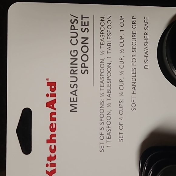 KitchenAid Measuring Cups & Spoon Set - Picture 2 of 4